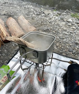 スノーピーク チタンシェラカップE-104 蕎麦